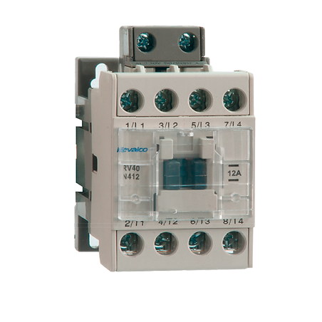 Contactor 3P 2NO+2NC 65A REVALCO RV40 415VAC