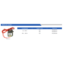 Ficha tecnica Bobina de Emisión REVALCO RV20SH012