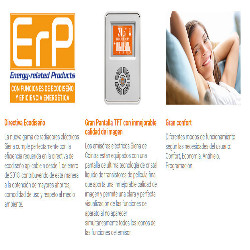 termostato digital programable Emisor Térmico Fluido COINTRA SIENA 1000