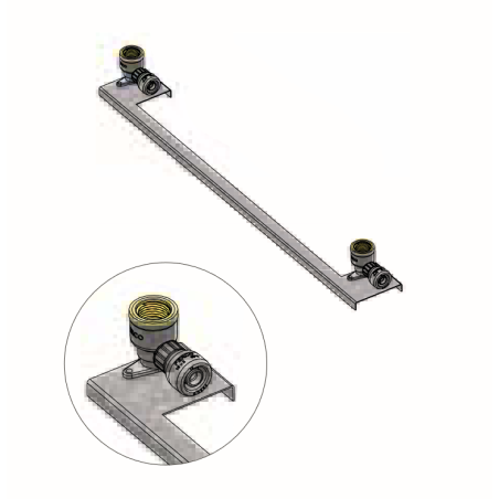 Placa Radiador Push Fit FERCO 20