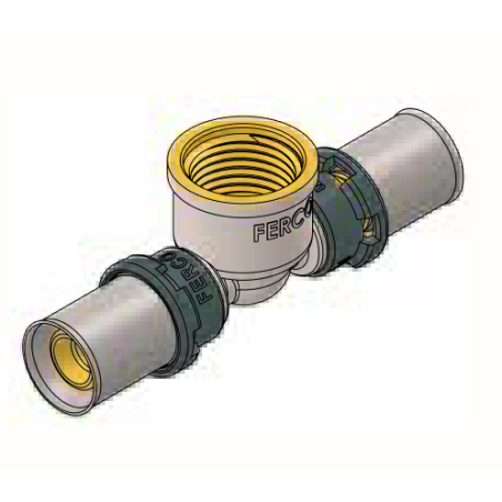Te Hembra Press Fitting FERCO 16 - ½"