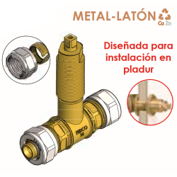 Diseñada para
instalación en
pladur