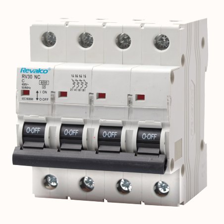 Magnetotérmico REVALCO RV30 4P 10A