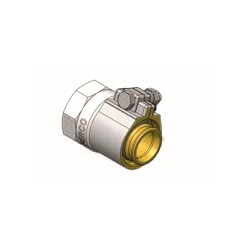 Racor Fijo Hembra Press Fitting Normalizado FERCO Ø 50 - 1 ½"