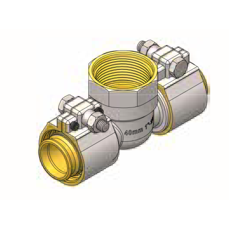 Te Hembra Press Fitting Normalizado FERCO Ø 63 - 1"