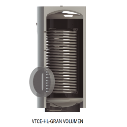Los interacumuladores Valinox VTCE-GRAN VOLUMEN y VTCE-HL-GRAN VOLUMEN,
están fabricados con chapa de Inox.