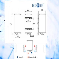 Detalles Termo NOFER SB 50 N Triposición