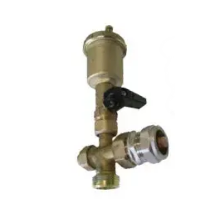 Cruz Vaina con Válvula + Purgador 18 mm FERCO