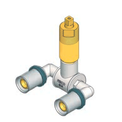 Llave Esfera U Prensado RF Press Fitting FERCO Ø 16