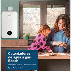 cocina ducha Calentador BOSCH Therm 6600 S 12 butano propano