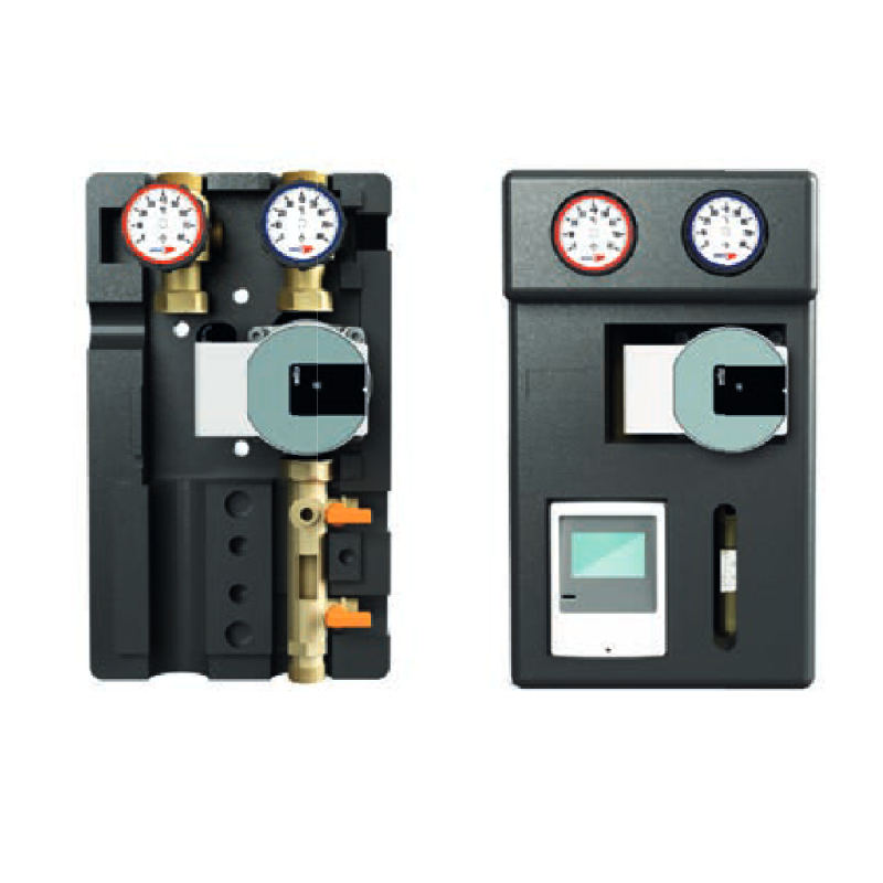 Grupo de Bombeo Solar Drain Back 2 Vías FERCO S2-2-YST13-N