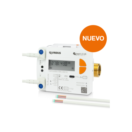 Contador de Calor Ultrasónico QUNDIS Q HEAT 5. 5 US M-Bus/Impuls-IN HMR500AD3