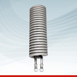 Serpentín de Cobre Aleteado Estañado SUICALSA