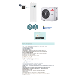 Aerotermia Biblock JOHNSON AURUM R32 BM 12-16D240 Integrable WIFI