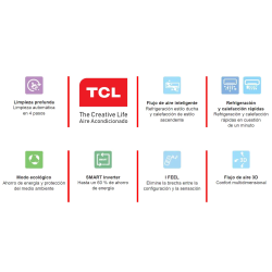 funciones tcl elite s12 3000 frigorias