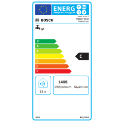 Etiqueta energética Termo Eléctrico BOSCH Tronic 2000 T 80 H