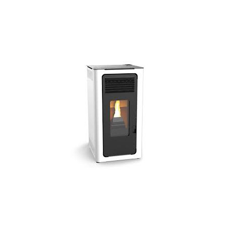 Estufa de Pellet LASIAN AUDAX 6kW Blanco
