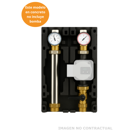 Grupo de Bombeo Directo DN25 FERCO R35-SB-N (Sin Bomba)