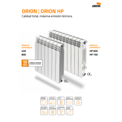 COINTRA nos presenta su mejor radiador de aluminio para calefacción COINTRA ORION HP 600 de 12 elementos