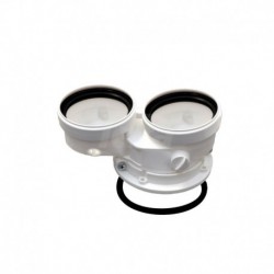 Accesorio Biflujo 80/80mm...