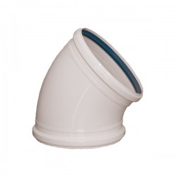 Codo 45º salida gases Ø 111...