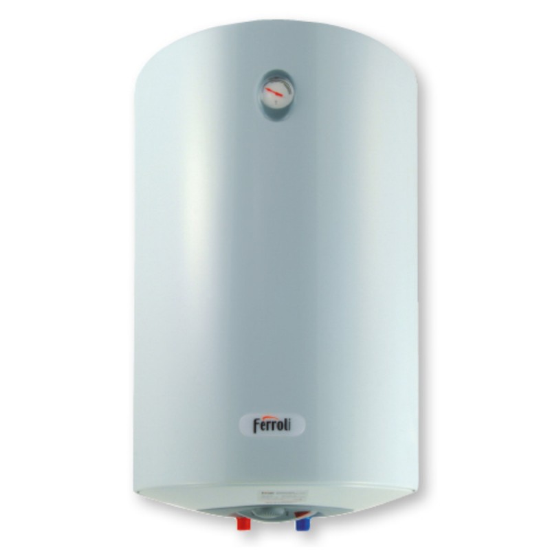 termo agua vertical 100 litros ferroli