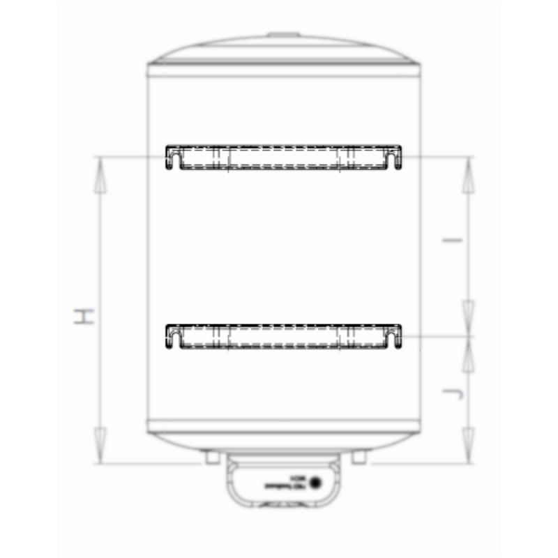 kit instalacion pared interacumulador ariston bch 80-120-160-litros