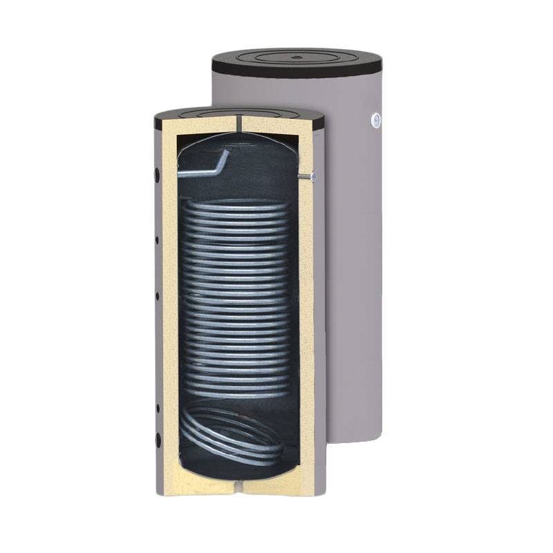 acumulador 300 litros con serpentin alto rendimiento