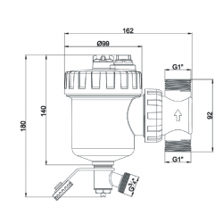 medidas desfangador ferco