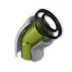 codo 45º condensacion