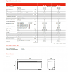 Ficha técnica Aire Acondicionado FUJITSU ASY35UI KP