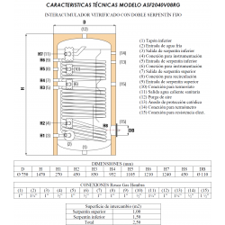suicalsa 400 litros 2 serpentines tomas conexiones asf2040v