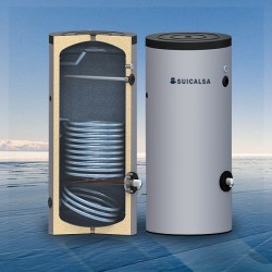 acumulador con serpentin 300 litros  suicalsa asf1v
