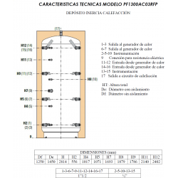 conexiones tomas acs calefacion inercia acumulador 3000 litros cordivari PF1