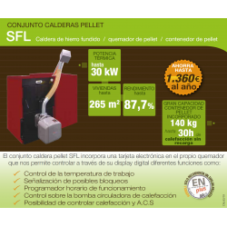 prestaciones caldera de leña y pellets ferroli sfl 3