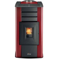 Estufa radiadores pellets ferroli termo modena 12,7kw