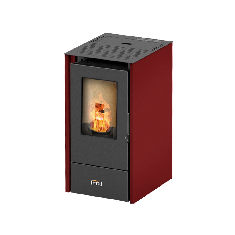MEJOR estufa pellets 6,5kw ferroli lira slim