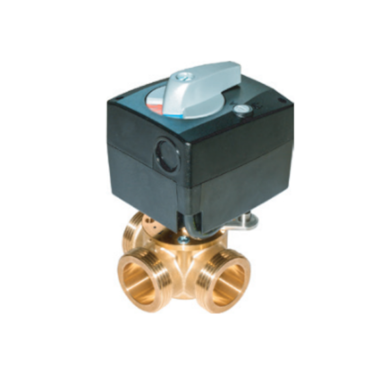 valvula de zona 3 vias  mezcladora macho