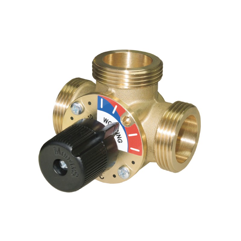 valvula 3 vias mezcladora una pulgada y media