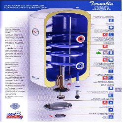 serpentín Interacumulador TERMOBLU GREEN 100L
