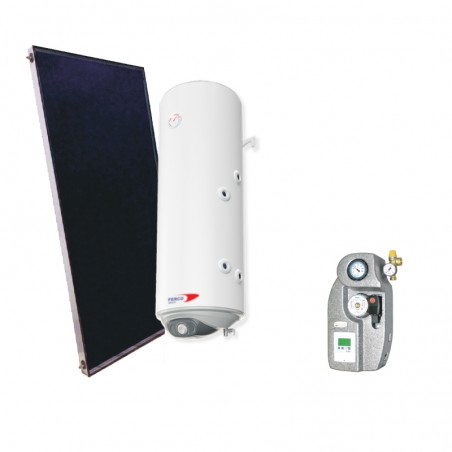 conjunto solar termico para accs 150 litros ferco 2.5