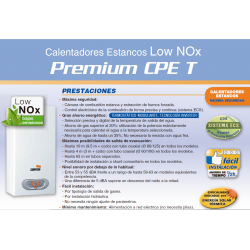 calentador gas propano bajo consumo cointra cpe t 17 p