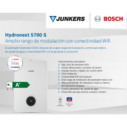 prestaciones bosch junkers 15 litros