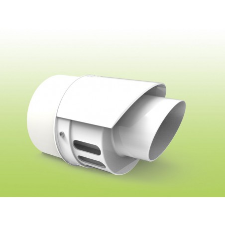 Deflector final COAXIAL 60/100mm. condensación