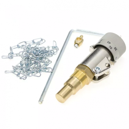 REGULADOR DE TIRO PELLETS LEÑA