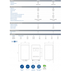 Termo NOFER SB 150 N Triposición