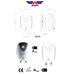 Caracteristicas Termo Aparici SB 10