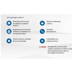 prestaciones Caldera JUNKERS CerapurComfort ZWBE 25/25-3C XL nat