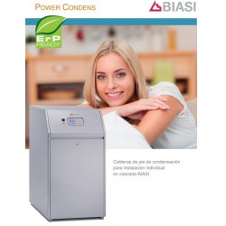 caldera de condensacion gas alta potencia  a pie BIASI CONDENS 150