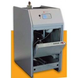 Caldera de condensación a pie BIASI CONDENS 200 por dentro